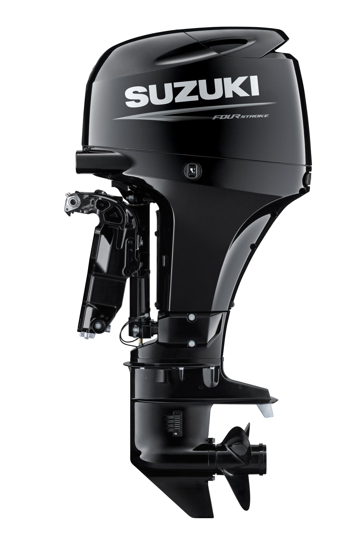 Motor fueraborda Suzuki DF50ATL de 50 CV, vista lateral
